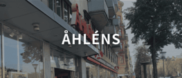 スウェーデン・ストックホルムのÅhlénデパートメントストアの店舗写真