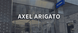 スウェーデン・ストックホルムのAxel Arigatoストアの店舗写真