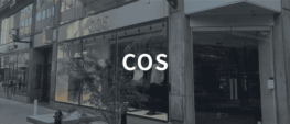 スウェーデン・ストックホルムのCOSストアの店舗写真