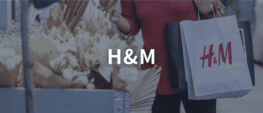 スウェーデン・ストックホルムのH&Mストアの店舗写真