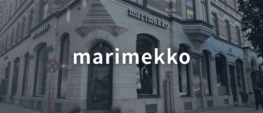 スウェーデン・ストックホルムのmarimekkoストアの店舗写真