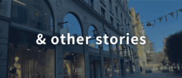 スウェーデン・ストックホルムの& other storiesストアの店舗写真